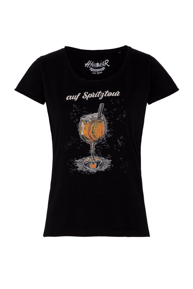 SPRITZTOUR Trachten-Funshirt Herren – Hangowear T-Shirt für Après-Ski & Volksfest