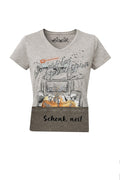 Gogo4Camper Damen Fan T-Shirt Innenprint – Hangowear Trachtenmode