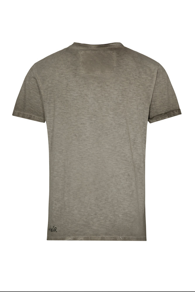 BARNY Rückenansicht – Hangowear Herren Trachten-Polo