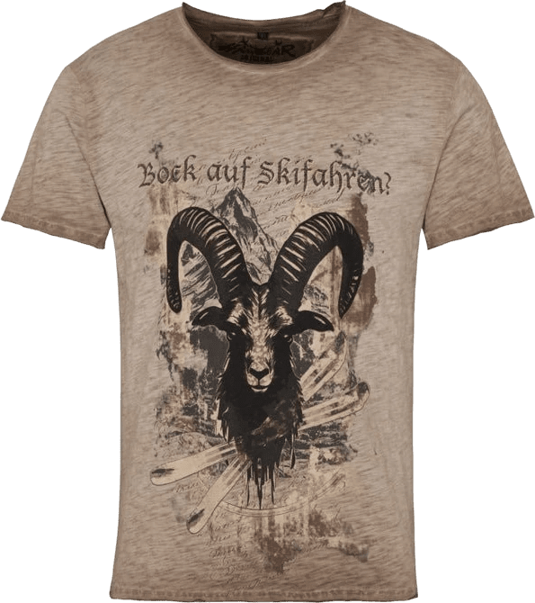 MODELL: BOCK AUF SKI - T-Shirts & Polos - Trachtenflirt