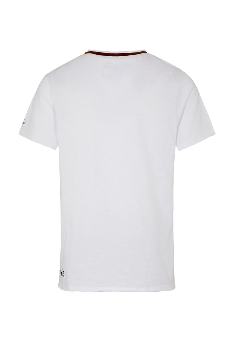 DORFSCHAMPUS Herren Trachtenmode Detailansicht – Hangowear Trachten-T-Shirt