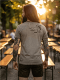 BONIFAZ Trachten-Shirt Detail – Hangowear Herren Trachten-Polo