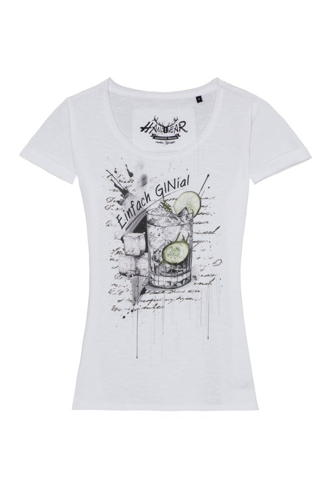 FIDDY Damen Trachten-Shirt – Hangowear Trachtenmode für Oktoberfest & Volksfest