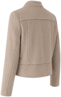 FIRENZE COSY Damen-Jacke Beige Rückansicht in Trageform – Hangowear