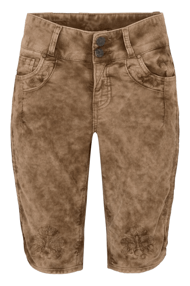 MODELL: HENDRINA BERMUDA CORD - Hosen & Shorts - Trachtenflirt