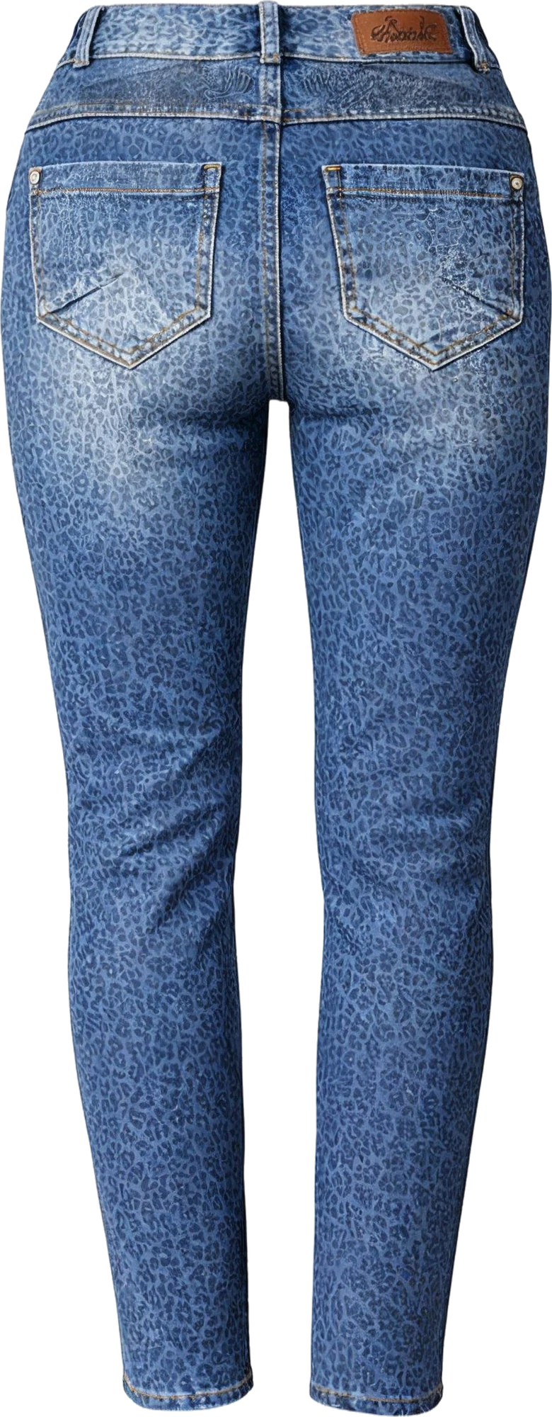 HENDRINA DENIM CL LEO aop – Produktansicht Rückseite