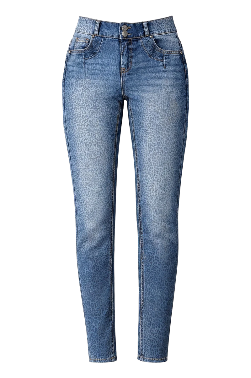 MODELL: HENDRINA DENIM CLASSIC LEO - Hosen & Shorts - Trachtenflirt