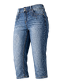 MODELL: HENDRINA DENIM KNIEBUND LEO