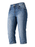 HENDRINA DENIM KB LEO aop – Vorderansicht