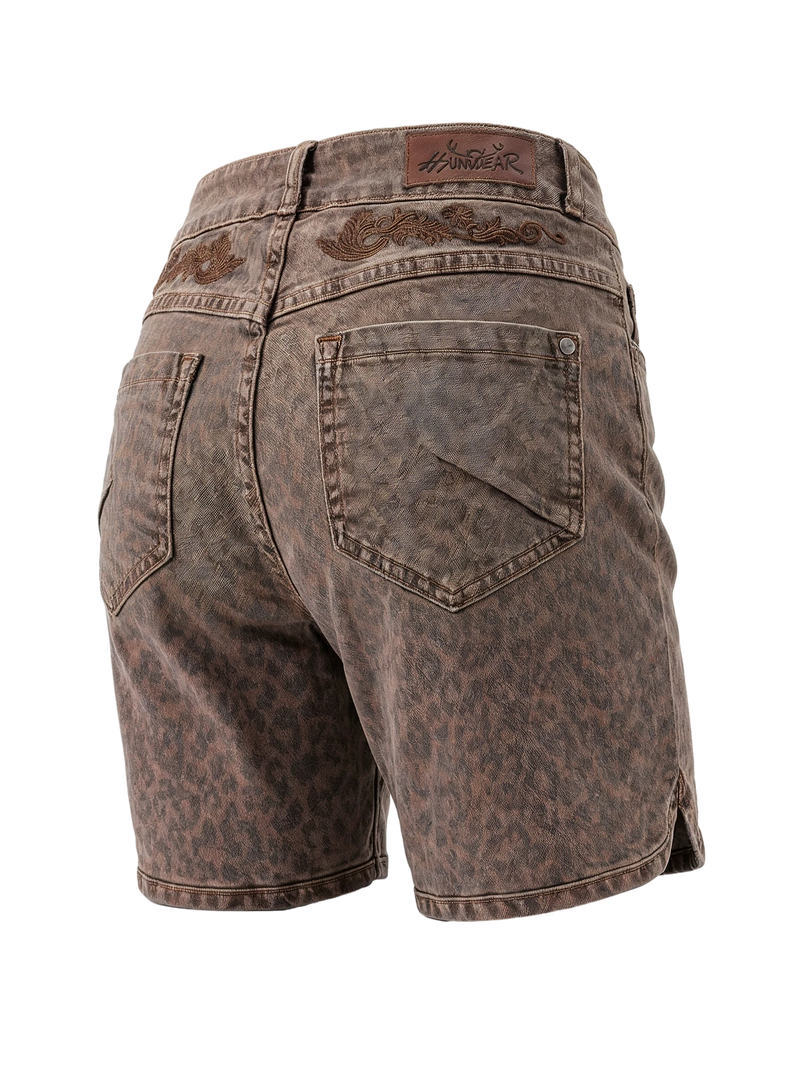HENDRINA LONGSHORT LEO schlamm – Rückansicht