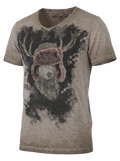 MODELL: HIRSCH TRAPPER - T-Shirts & Polos - Trachtenflirt