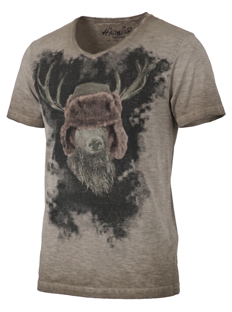 MODELL: HIRSCH TRAPPER - T-Shirts & Polos - Trachtenflirt