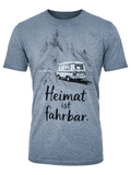 MALTE Herren Trachten-T-Shirt Blau – Hangowear Trachtenmode für Volksfest & Alpenurlaub