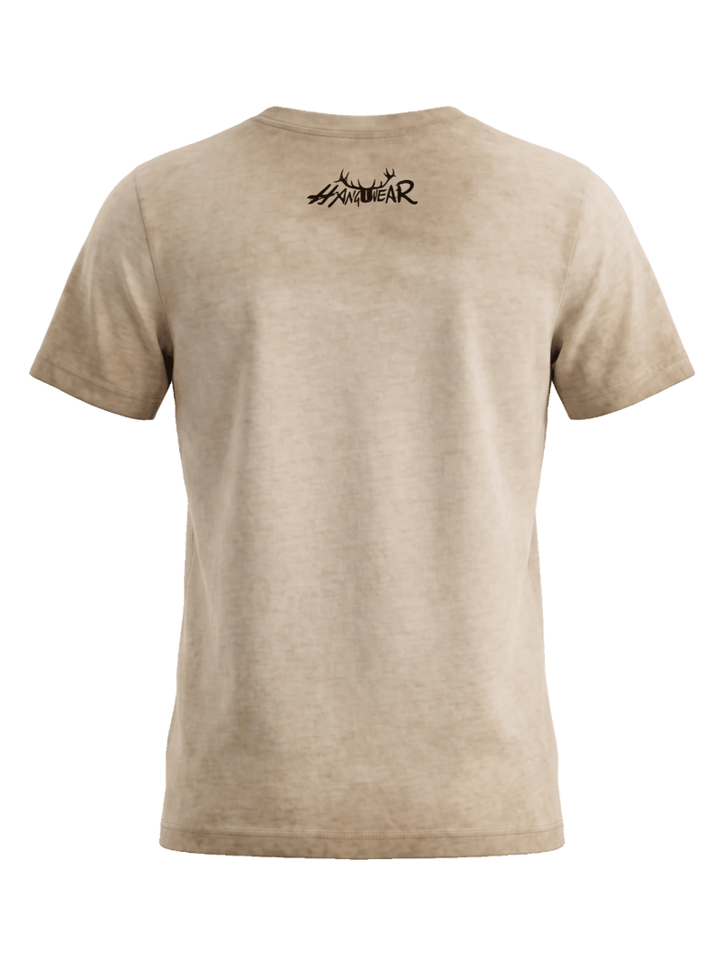 MANNI KIDS AUSTRIA Kinder-Shirt Beige Rückansicht – Hangowear