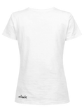 MARGA Damen Trachten-Shirt Weiß Rückansicht – Hangowear Trachtenmode