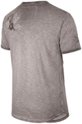 MARKUS Herren-Shirt Hellbraun Rückansicht in Trageform – Hangowear