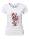 MELLI Damen-Shirt Weiß Vorderansicht – Hangowear