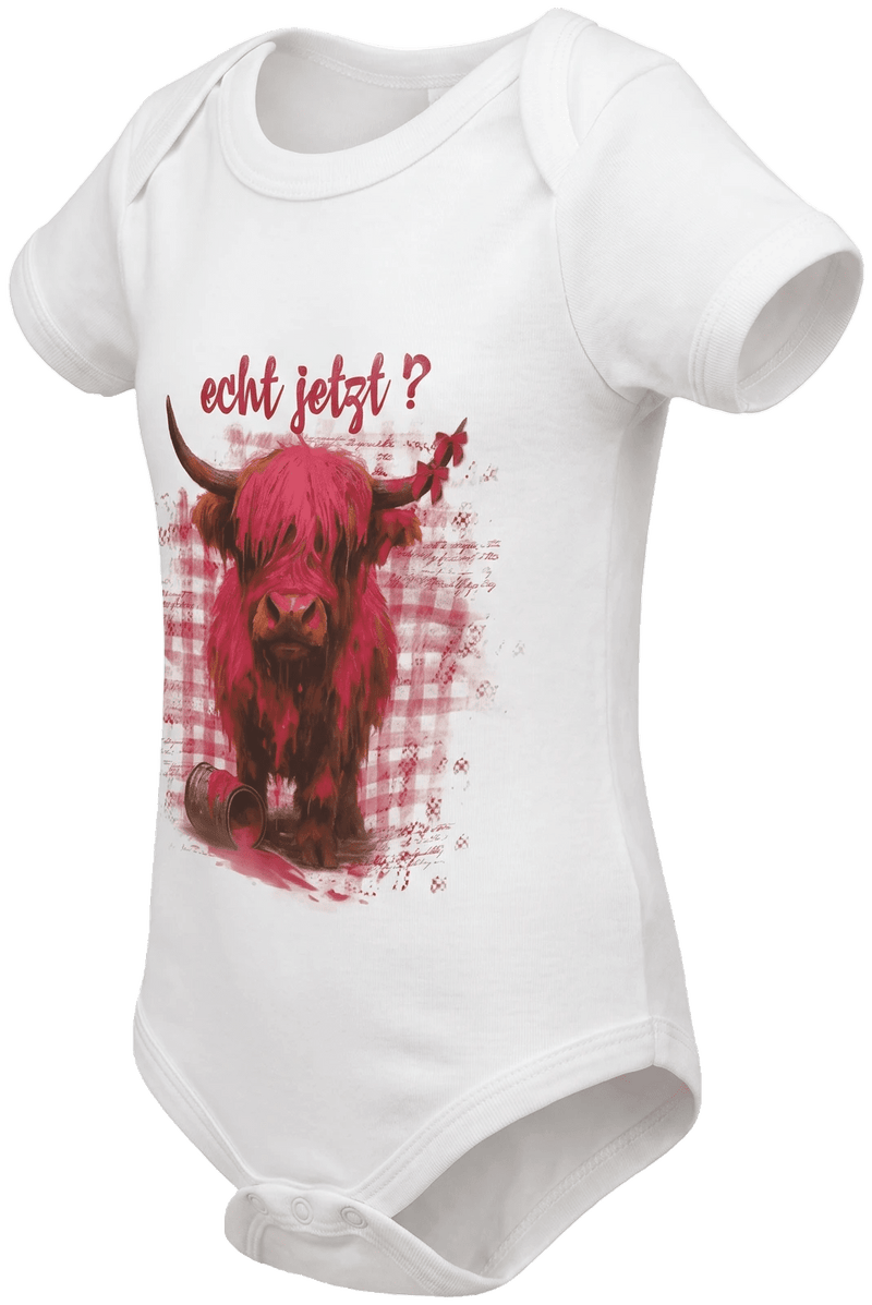 MIMI BABY Kinder-Body Weiß Vorderansicht in Trageform – Hangowear