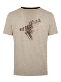 MIRKO Herren-Shirt Greige Rückansicht – Hangowear