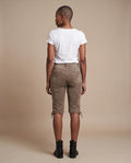 OVIDA BERMUDA Damen-Hose Schlamm am Model, Rückansicht – Hangowear