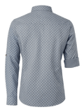 PLACIDO Herren-Hemd Blau Rückansicht – Hangowear