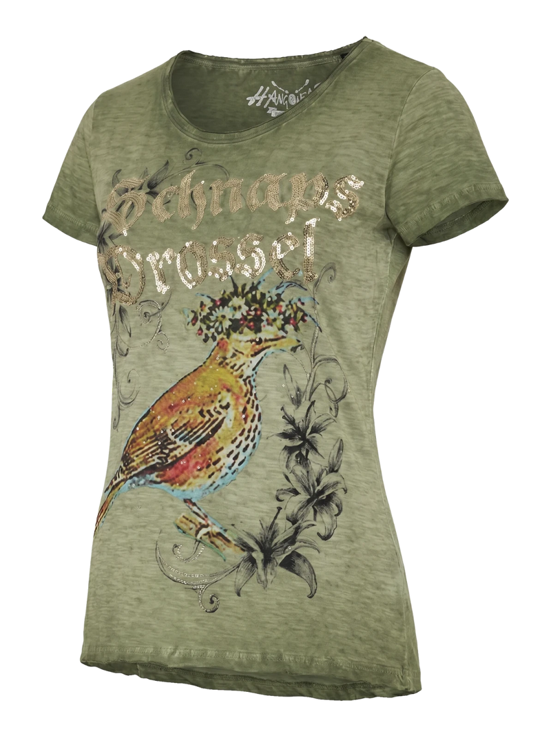 MODELL: SCHNAPSDROSSEL - Shirts & Tops - Trachtenflirt