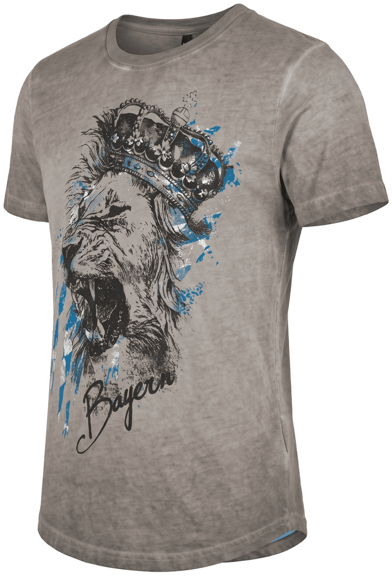 ZACHY KIDS NEW Kinder-Shirt Grau Vorderansicht in Trageform – Hangowear