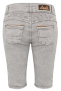 OVIDA BERMUDA Vegane Lederhose Damen – Hangowear Trachten-Bermuda für Oktoberfest Outfit