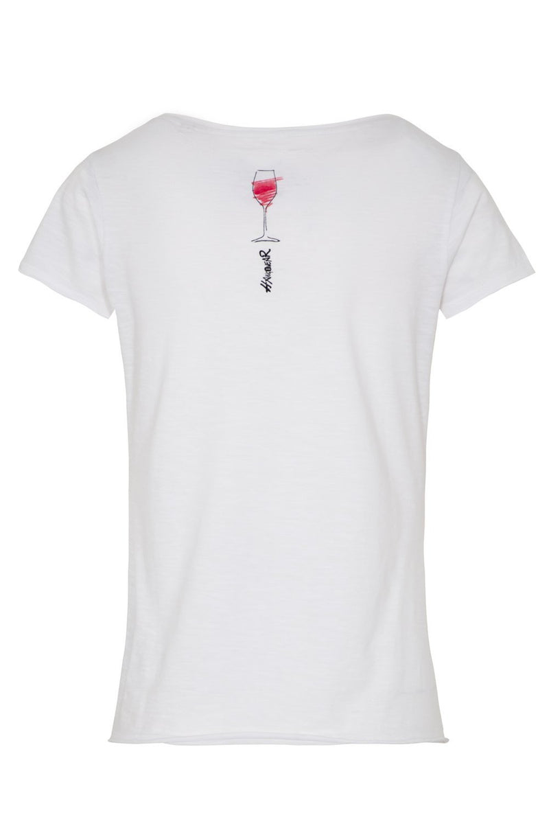 WEINZIGARTIG Trachtenbluse Damen Front – Hangowear Trachten-Oberteil für Oktoberfest