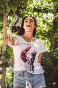 WEINZIGARTIG Trachten-Top Damen Rückenansicht – Hangowear Trachtenmode