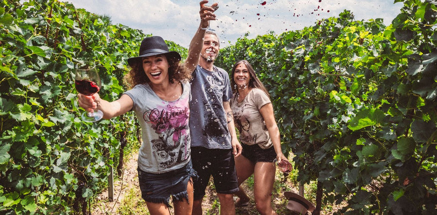 Wein T-Shirts für Damen & Herren