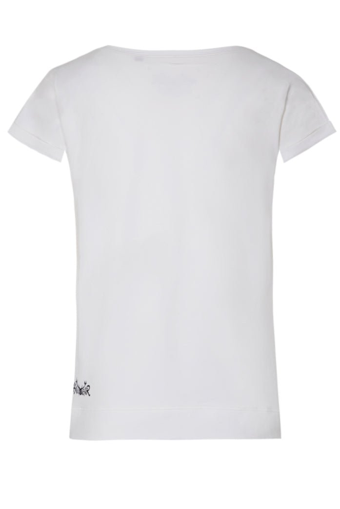 YAMILLA Rückenansicht – Hangowear Damen Trachten-Shirt