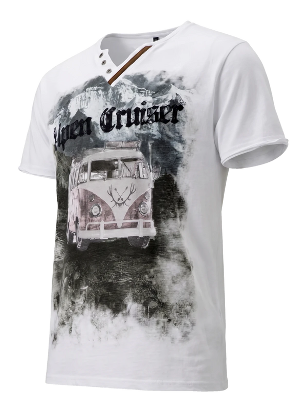 MODELL: ALPEN CRUISER IN ÜBERGRÖSSE - T-Shirts & Polos - Trachtenflirt