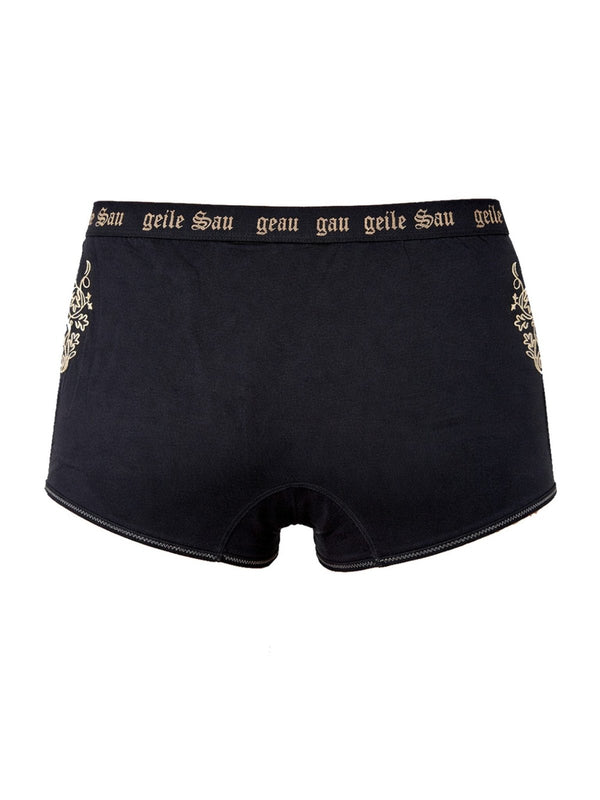 BERNI Herren Trachten-Boxershorts Detailansicht – Hangowear Trachtenwäsche
