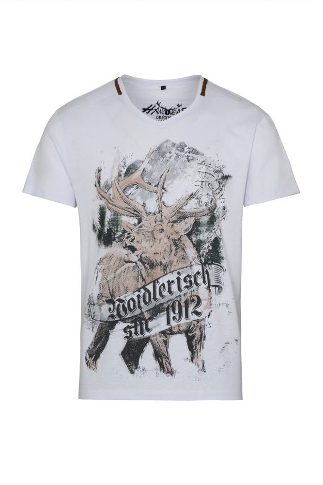 BERTI Herren Trachten-Polo – Hangowear Trachtenmode für Oktoberfest & Volksfest