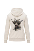 BRUNHILDE JACKE Rückenansicht – Hangowear Damen Trachten-Sweatjacke