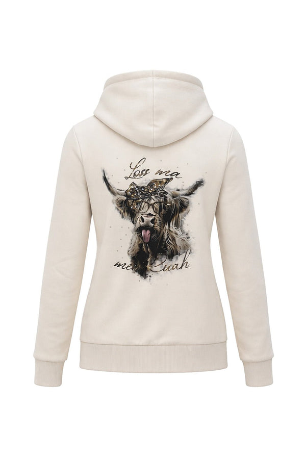 BRUNHILDE JACKE Rückenansicht – Hangowear Damen Trachten-Sweatjacke