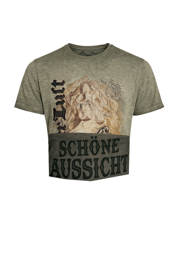 BRUNOLD Herren Trachten-Polo – Hangowear Trachtenmode für Wandern & Oktoberfest