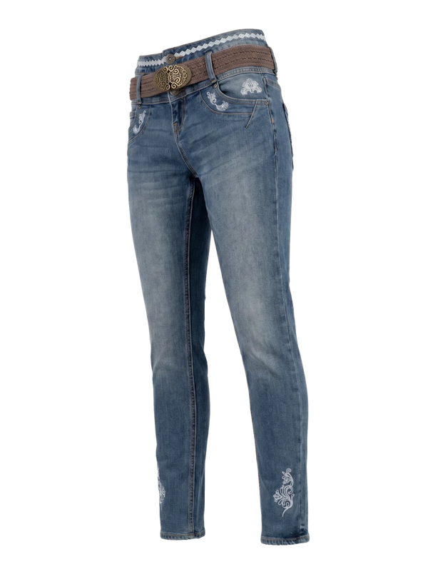 MODELL: DONNA CLASSIC DENIM - Hosen & Shorts - Trachtenflirt