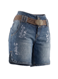 MODELL: DOROTHEA LONGSHORT DENIM - Hosen & Shorts - Trachtenflirt