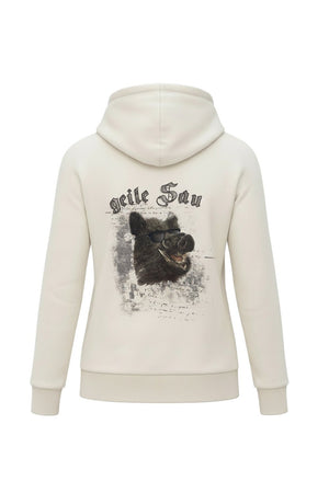 FEIKO SWEATJACKE Rückenansicht – Hangowear Herren Trachten-Sweatjacke