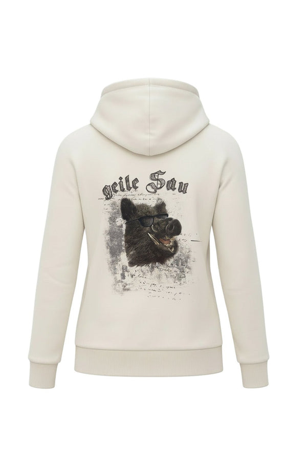 FEIKO SWEATJACKE Rückenansicht – Hangowear Herren Trachten-Sweatjacke