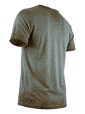 FEIKO Herren-Shirt Hellbraun Rückansicht in Trageform – Hangowear
