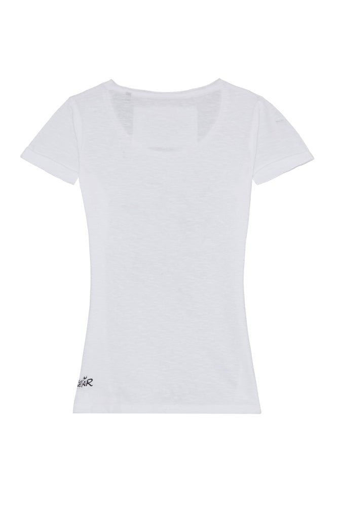 FIDDY Rückenansicht – Hangowear Damen Trachten-Shirt
