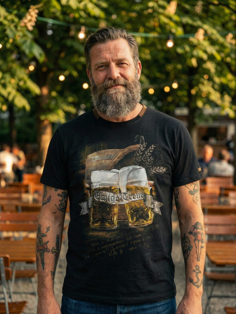 BARTOLOMÄUS Herren Trachten-Polo Variante – Hangowear Trachtenmode