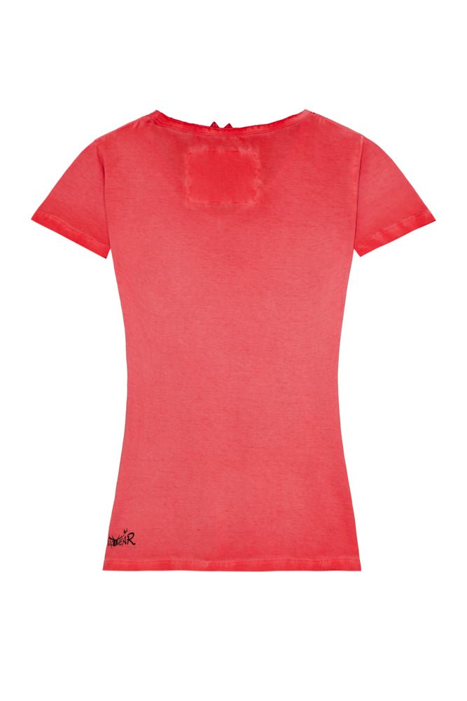 GESA Rückenansicht – Hangowear Damen Trachten-Shirt