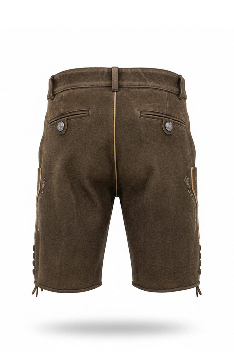 GIPFEJAGA Herren-Hose Schlamm Rückansicht – Hangowear