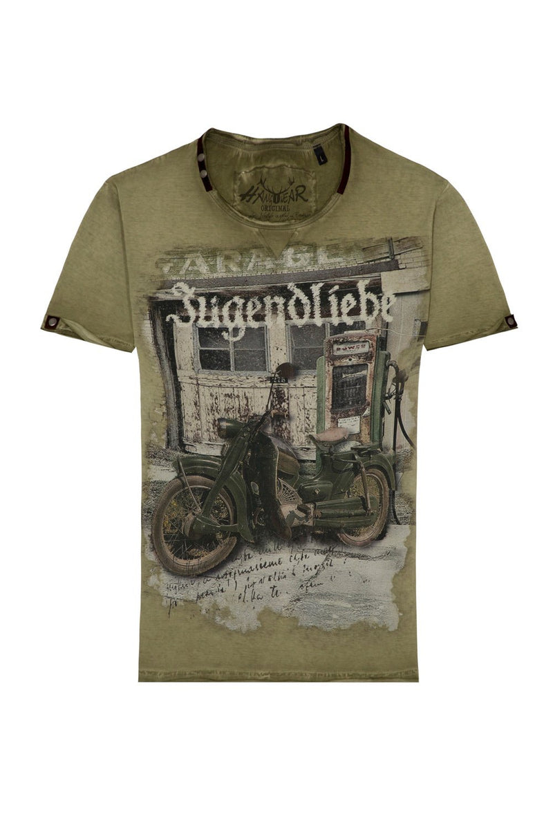 GRANT Herren Trachten-Polo – Hangowear Trachtenmode für Oktoberfest & Volksfest