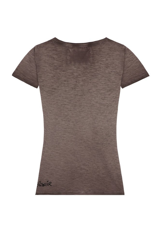 GRETCHEN Damen Trachten-Shirt Rückenansicht – Hangowear Trachtenmode