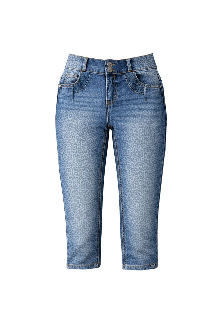 MODELL: HENDRINA DENIM KNIEBUND LEO
